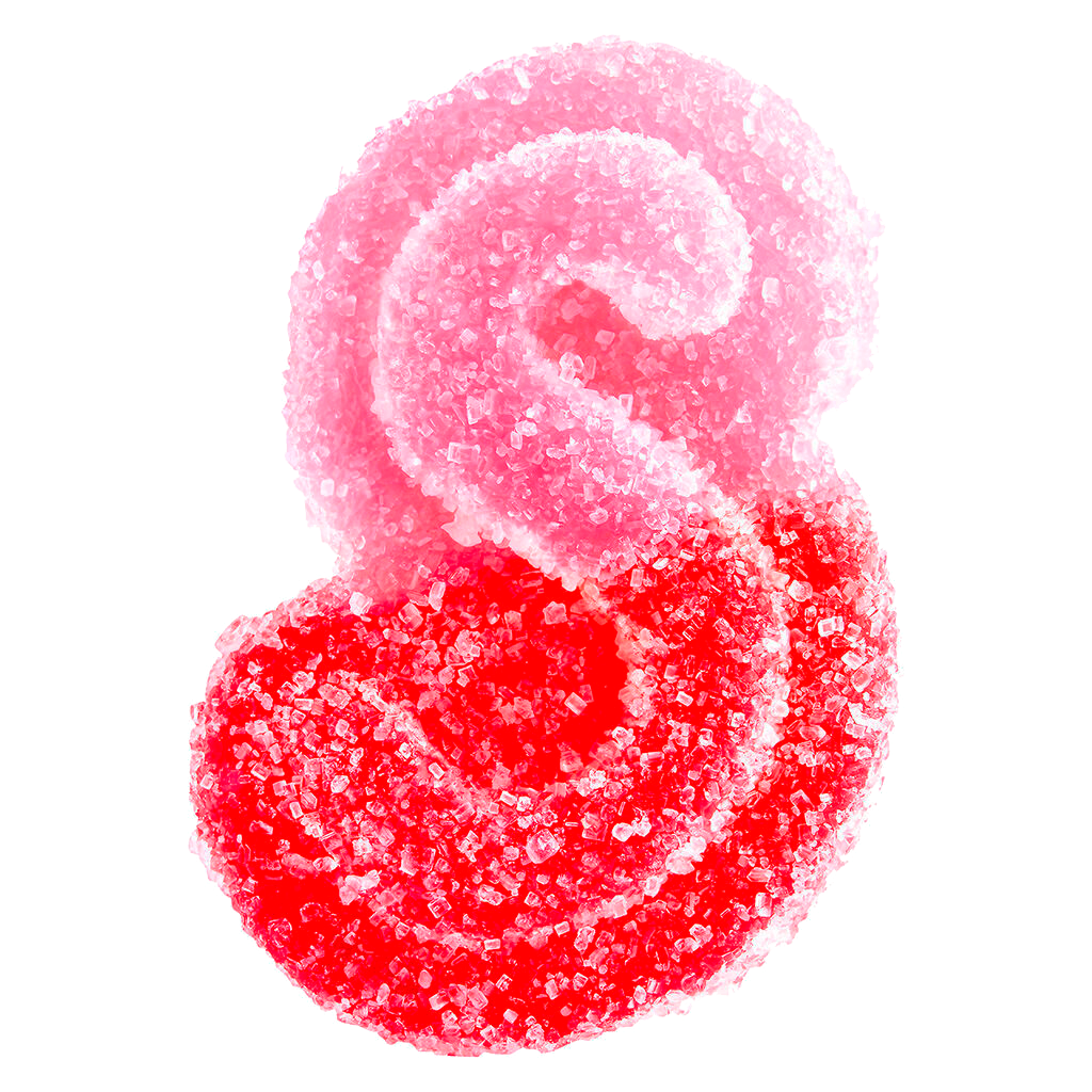Fully Blasted Strawberry Watermelon 1:1 CBG THC Gummy